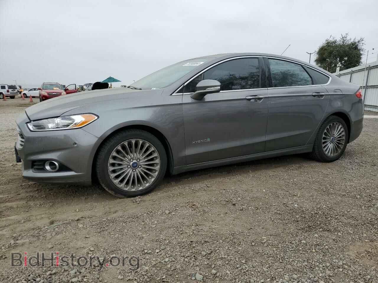 Photo 3FA6P0RU5DR291747 - FORD FUSION 2013
