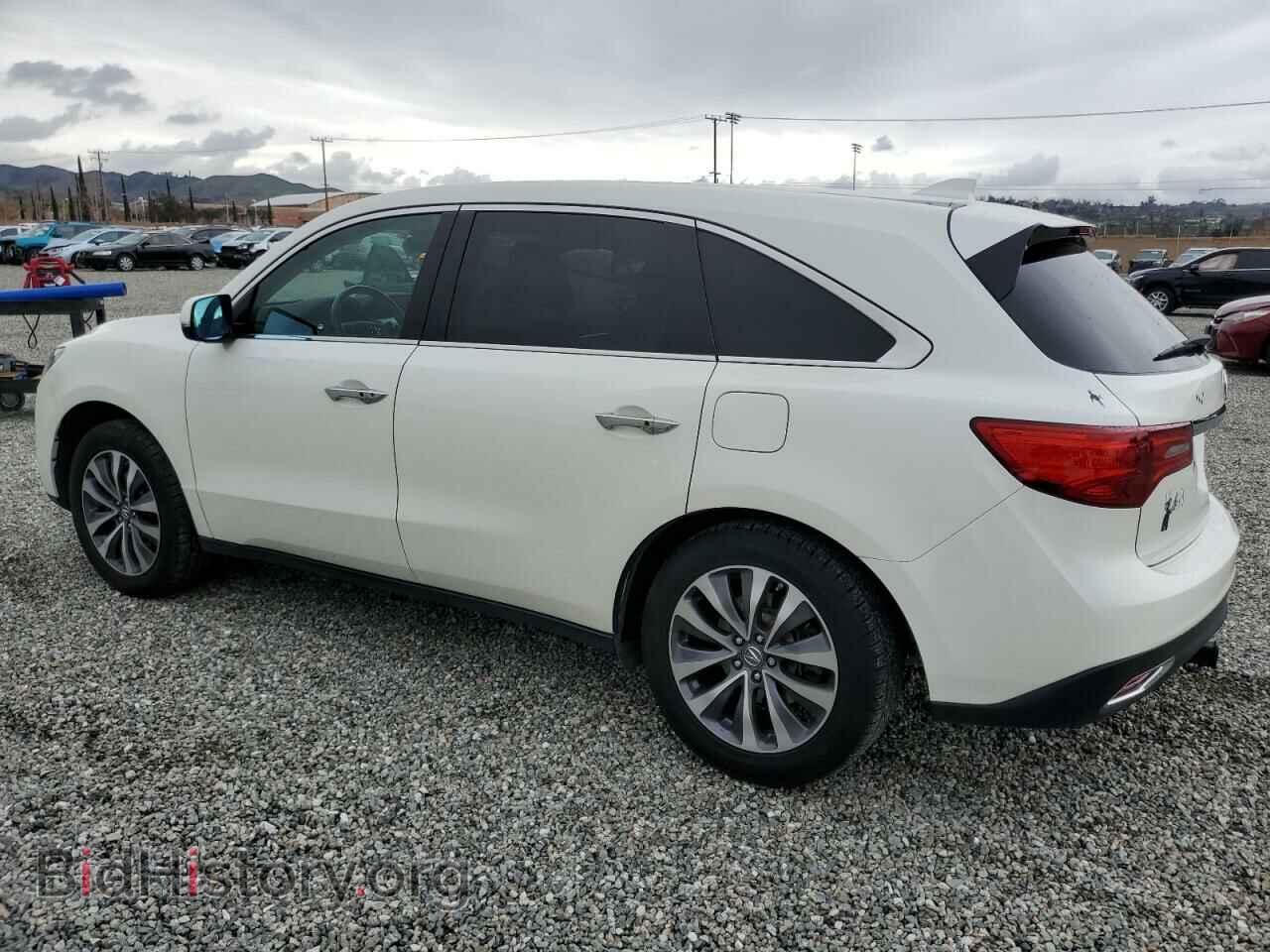 2016 ACURA MDX - VIN: 5FRYD4H41GB037025 - Фото 2
