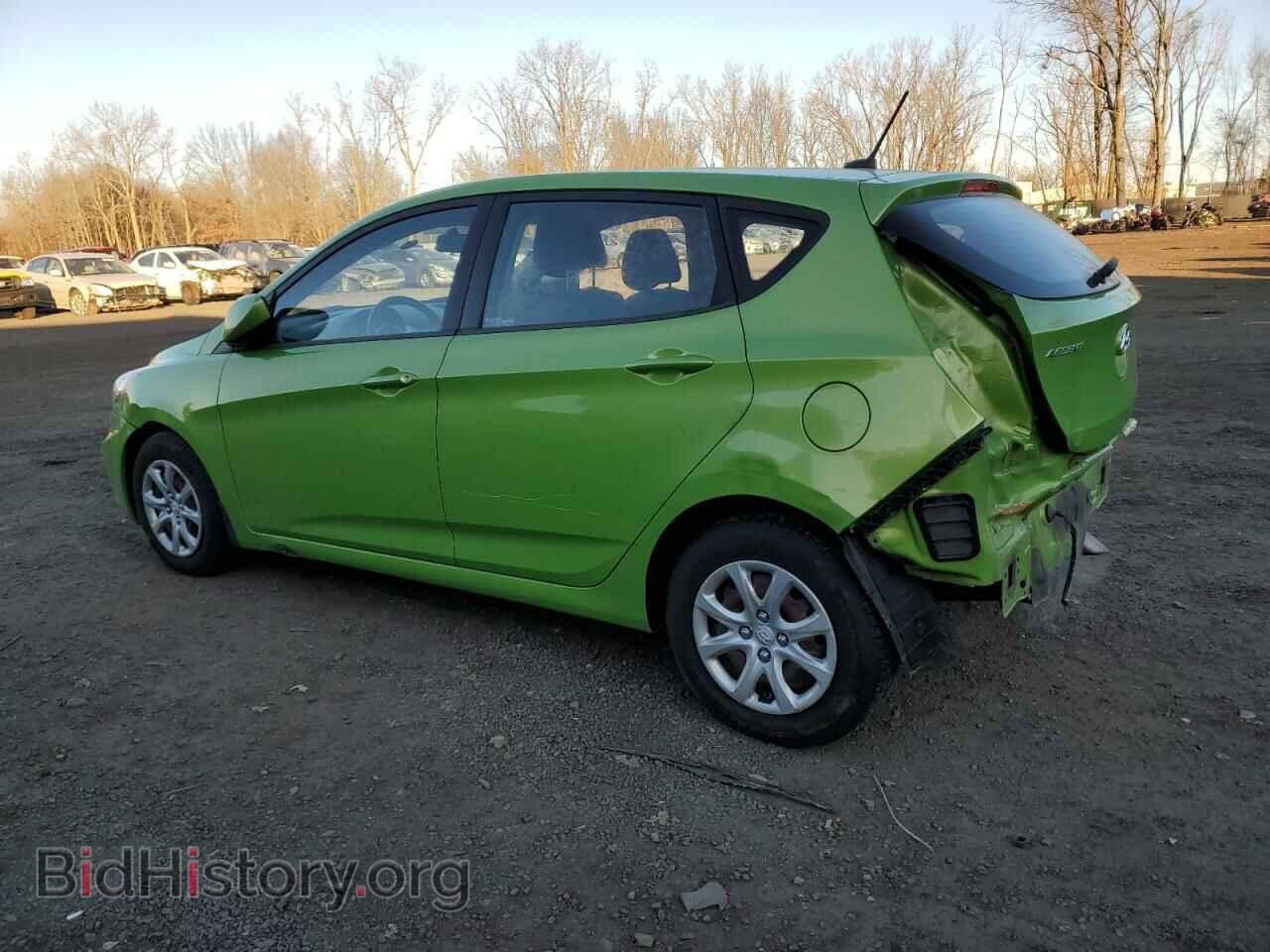 2013 HYUNDAI ACCENT - VIN: KMHCT5AE0DU072869 - Фото 2