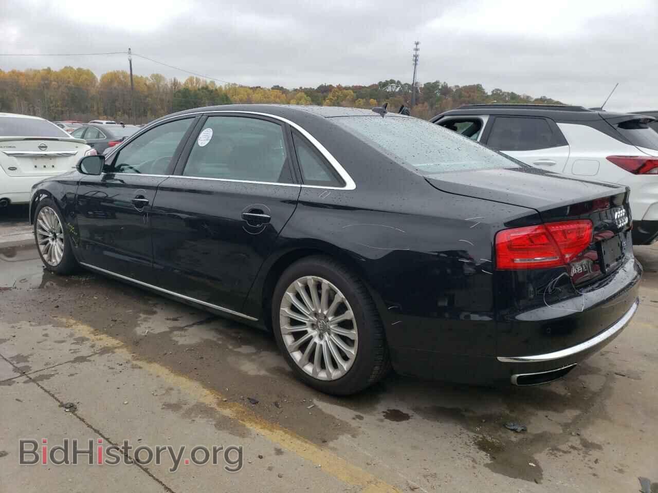 2013 AUDI A8 - VIN: WAUR2AFD1DN010950 - Фото 2