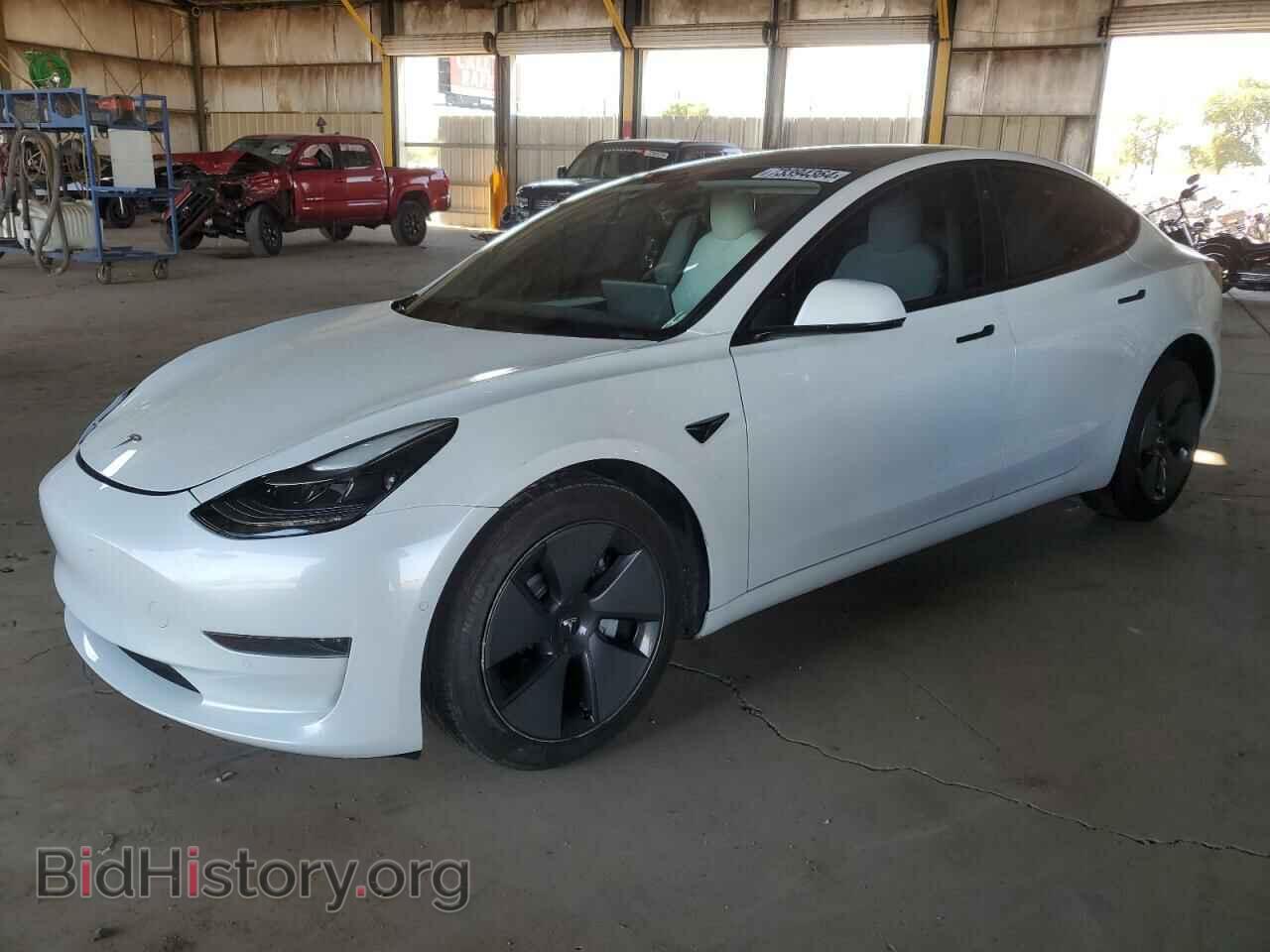 Photo 5YJ3E1EA5MF053841 - TESLA MODEL 3 2021