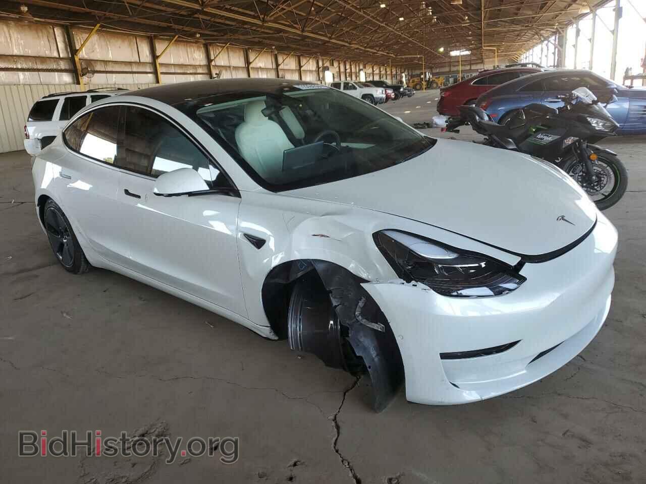 2021 TESLA MODEL 3 - VIN: 5YJ3E1EA5MF053841 - Photo 4
