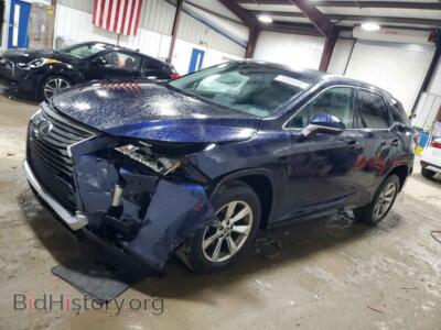 2019 Lexus RX350 350 Base, синий — VIN 2T2BZMCAXKC195894, Copart