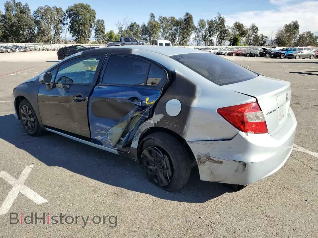 2012 HONDA CIVIC - VIN: 2HGFB2F56CH524113 - Фото 2