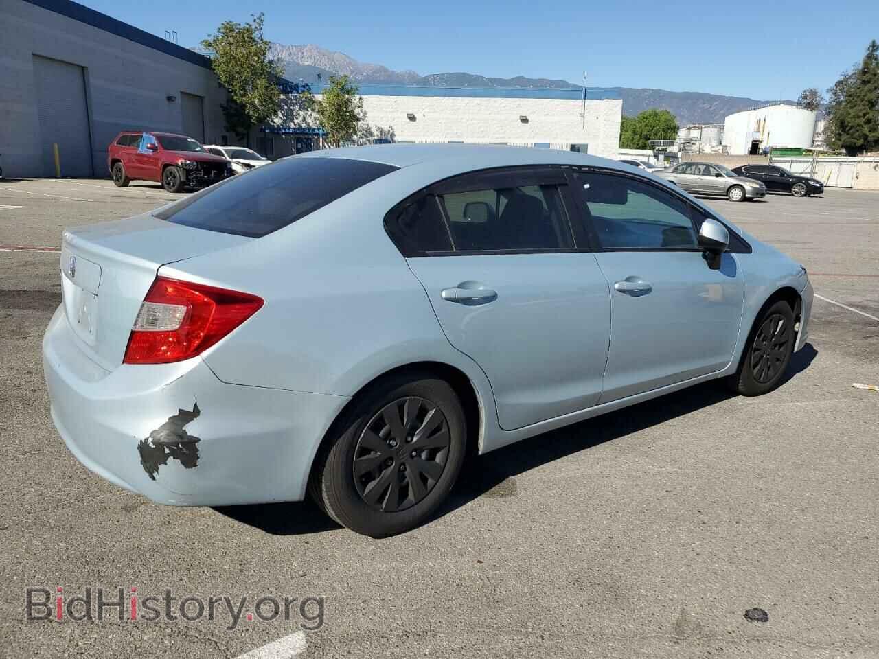 2012 HONDA CIVIC - VIN: 2HGFB2F56CH524113 - Фото 3