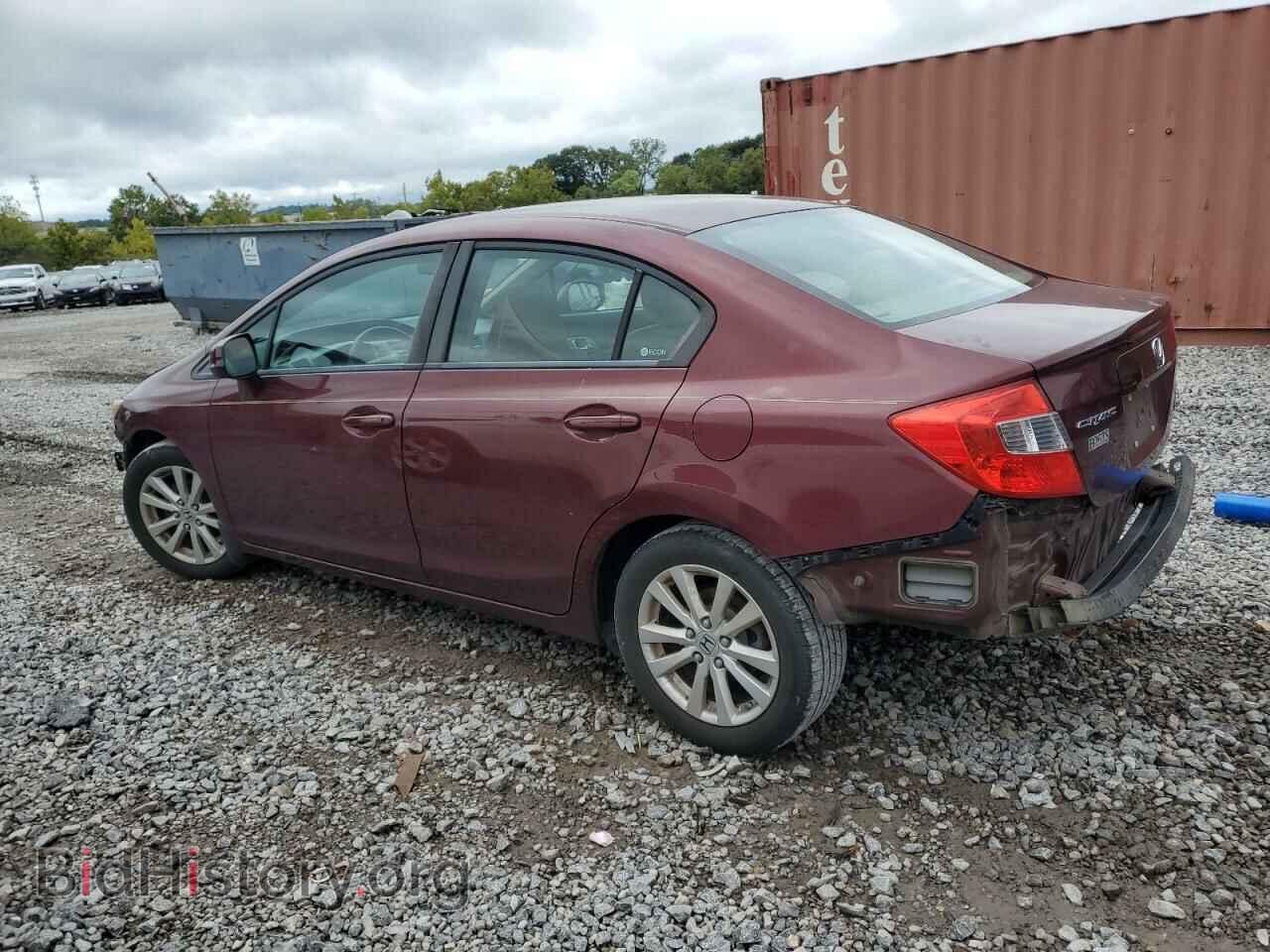 2012 HONDA CIVIC - VIN: 2HGFB2F81CH510257 - Фото 2