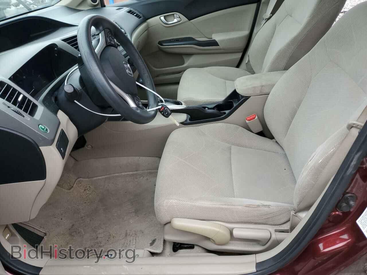 2012 HONDA CIVIC - VIN: 2HGFB2F81CH510257 - Фото 7