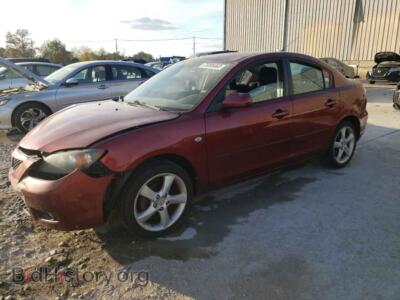 2009 Mazda 3 3 I, красный — VIN JM1BK32F591249245, Copart