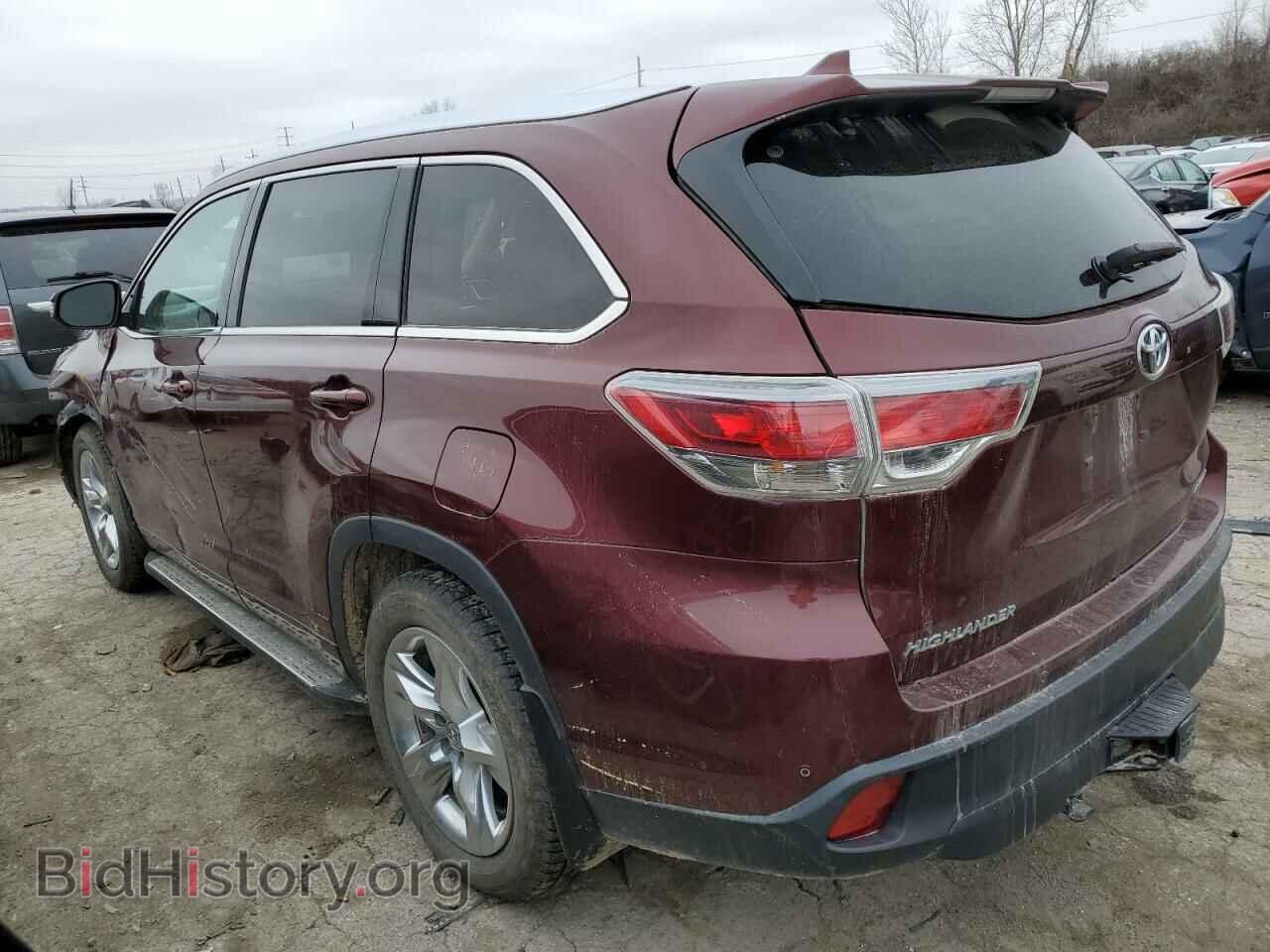 2014 TOYOTA HIGHLANDER - VIN: 5TDYKRFH4ES021663 - Фото 2