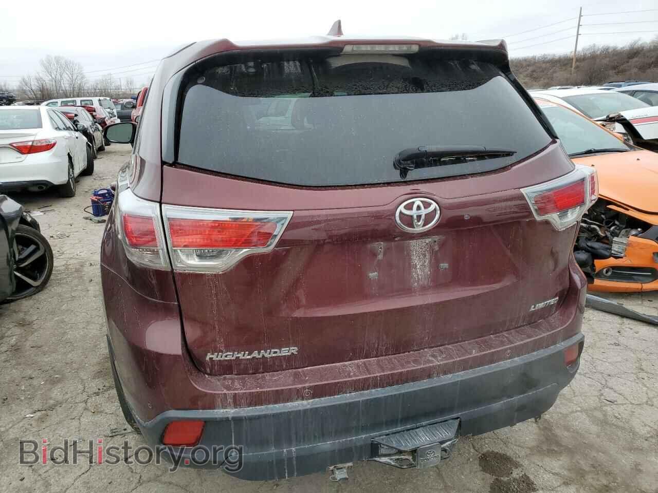 2014 TOYOTA HIGHLANDER - VIN: 5TDYKRFH4ES021663 - Фото 6