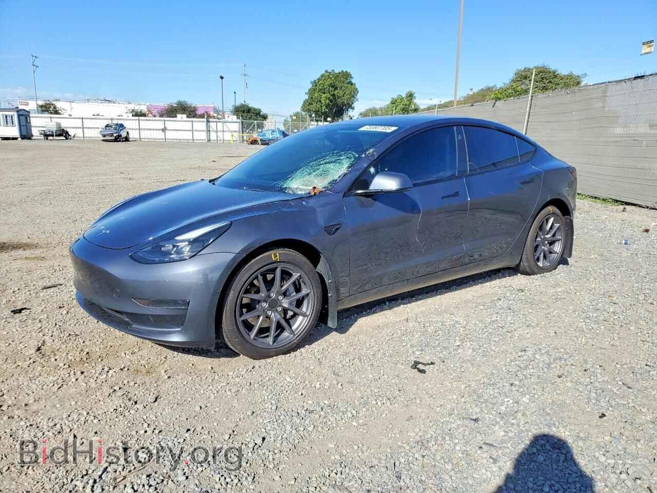 Photo 5YJ3E1EA3NF122852 - TESLA MODEL 3 2022