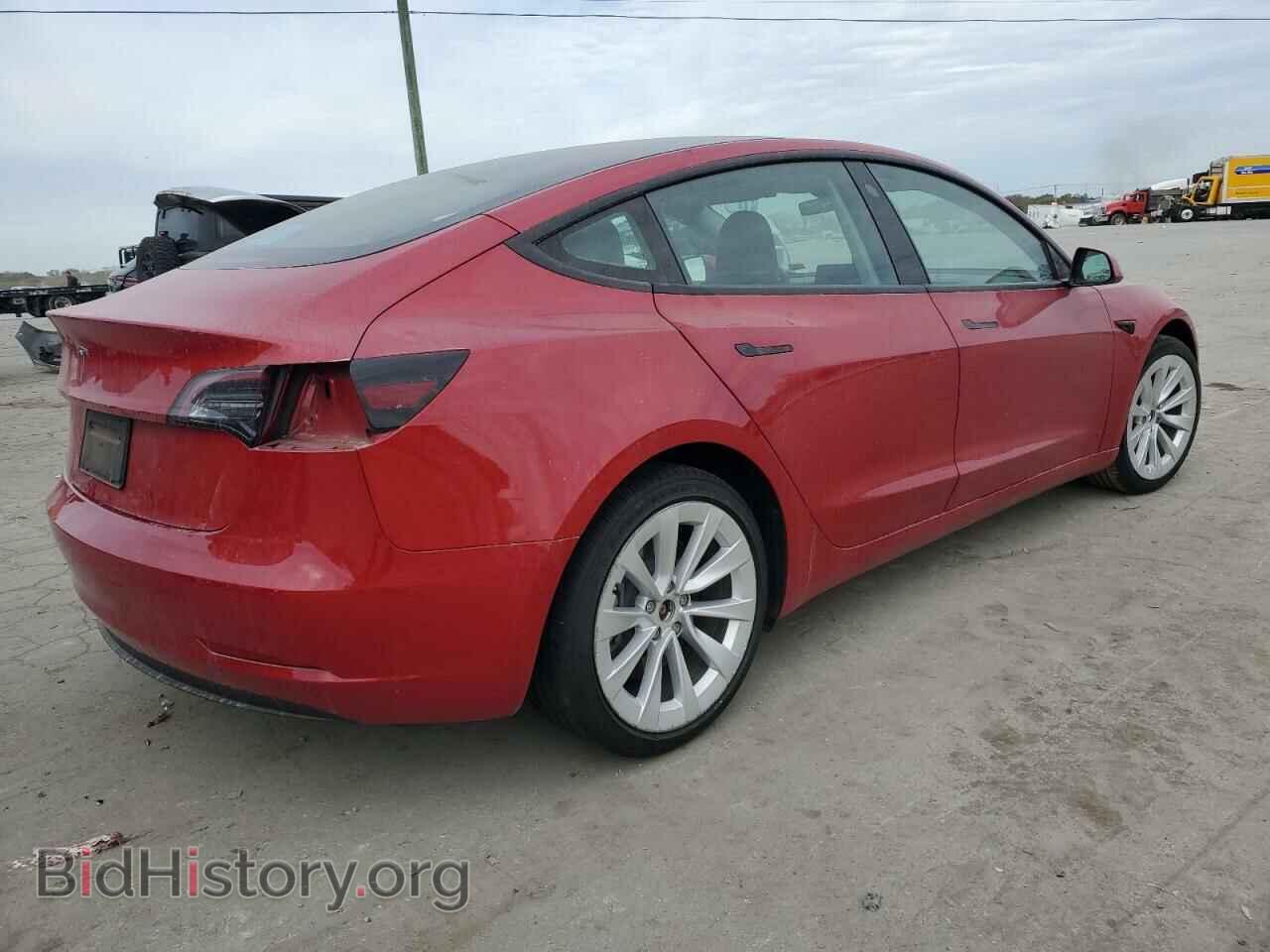 2022 TESLA MODEL 3 - VIN: 5YJ3E1EA9NF290785 - Фото 3