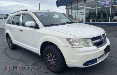 2010 Dodge JOURNEY SE, белый — VIN 3D4PG4FB8AT203865, Copart