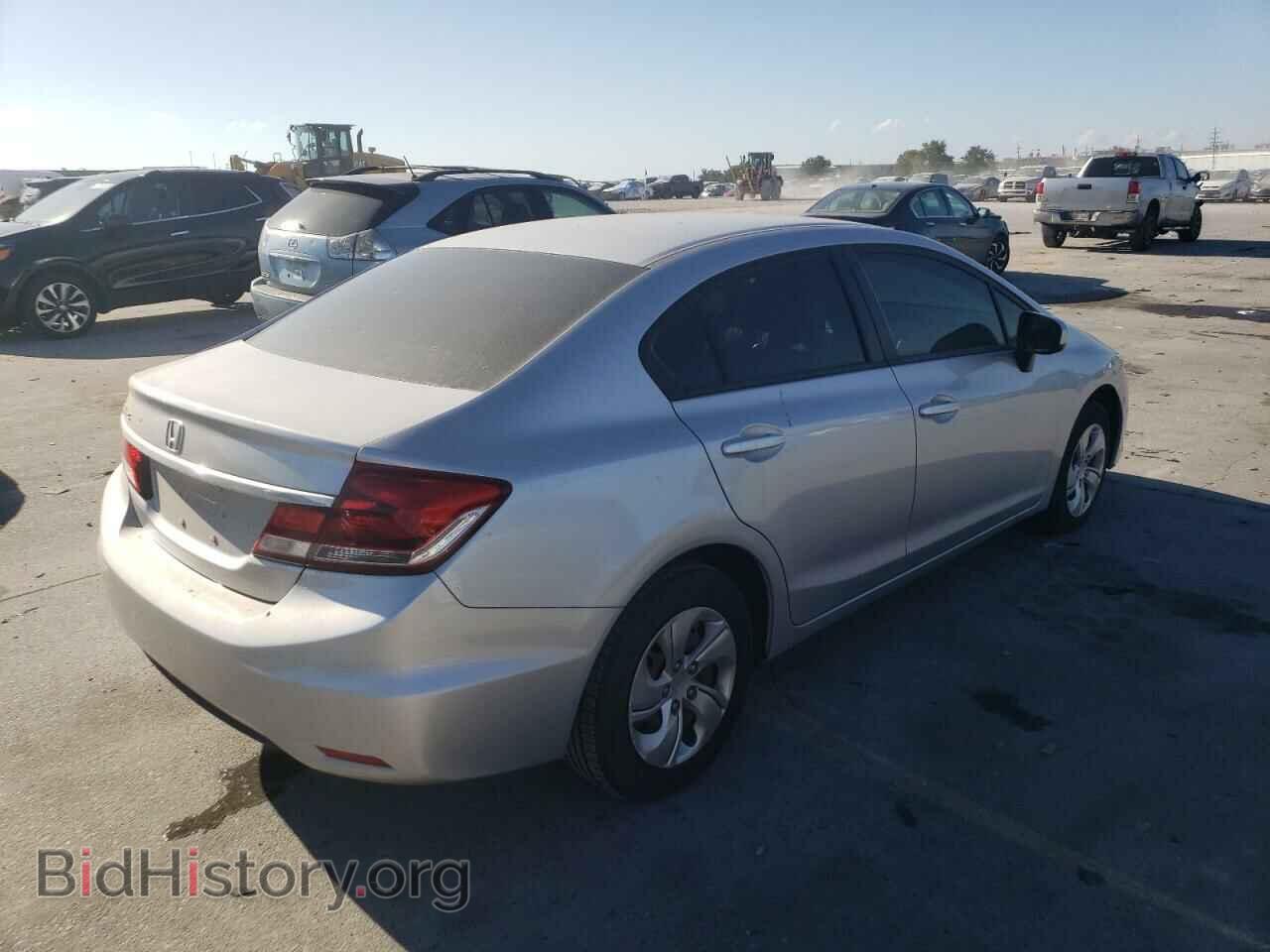 2014 HONDA CIVIC - VIN: 19XFB2F52EE067149 - Фото 3