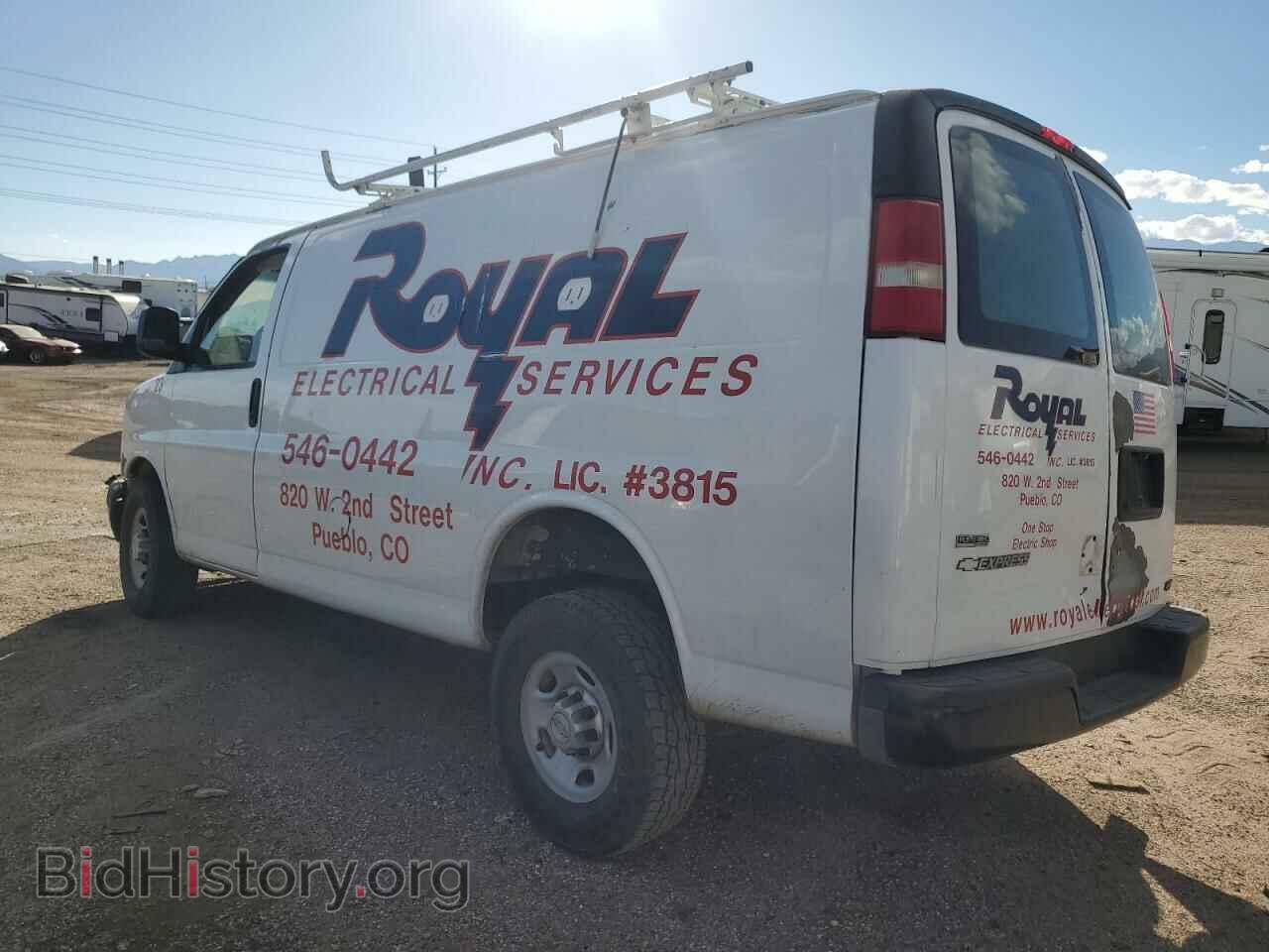 2010 CHEVROLET EXPRESS - VIN: 1GCZGFDA4A1129928 - Фото 2
