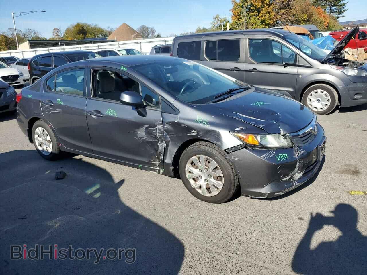 2012 HONDA CIVIC - VIN: 19XFB2F53CE386931 - Фото 4