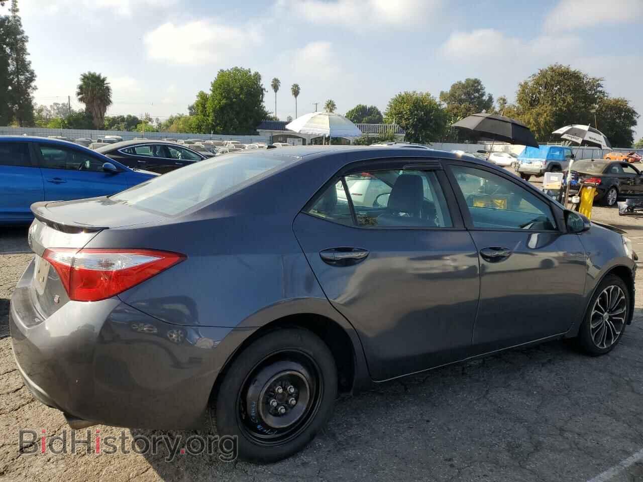 2014 TOYOTA COROLLA - VIN: 2T1BURHE7EC120165 - Фото 3