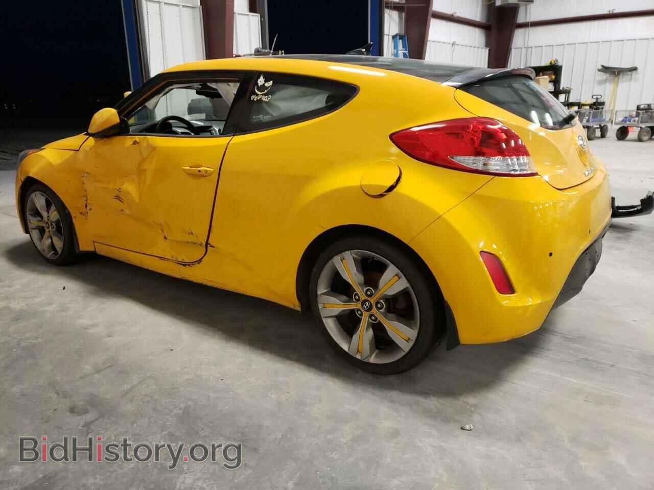 2012 HYUNDAI VELOSTER - VIN: KMHTC6AD4CU056752 - Фото 2