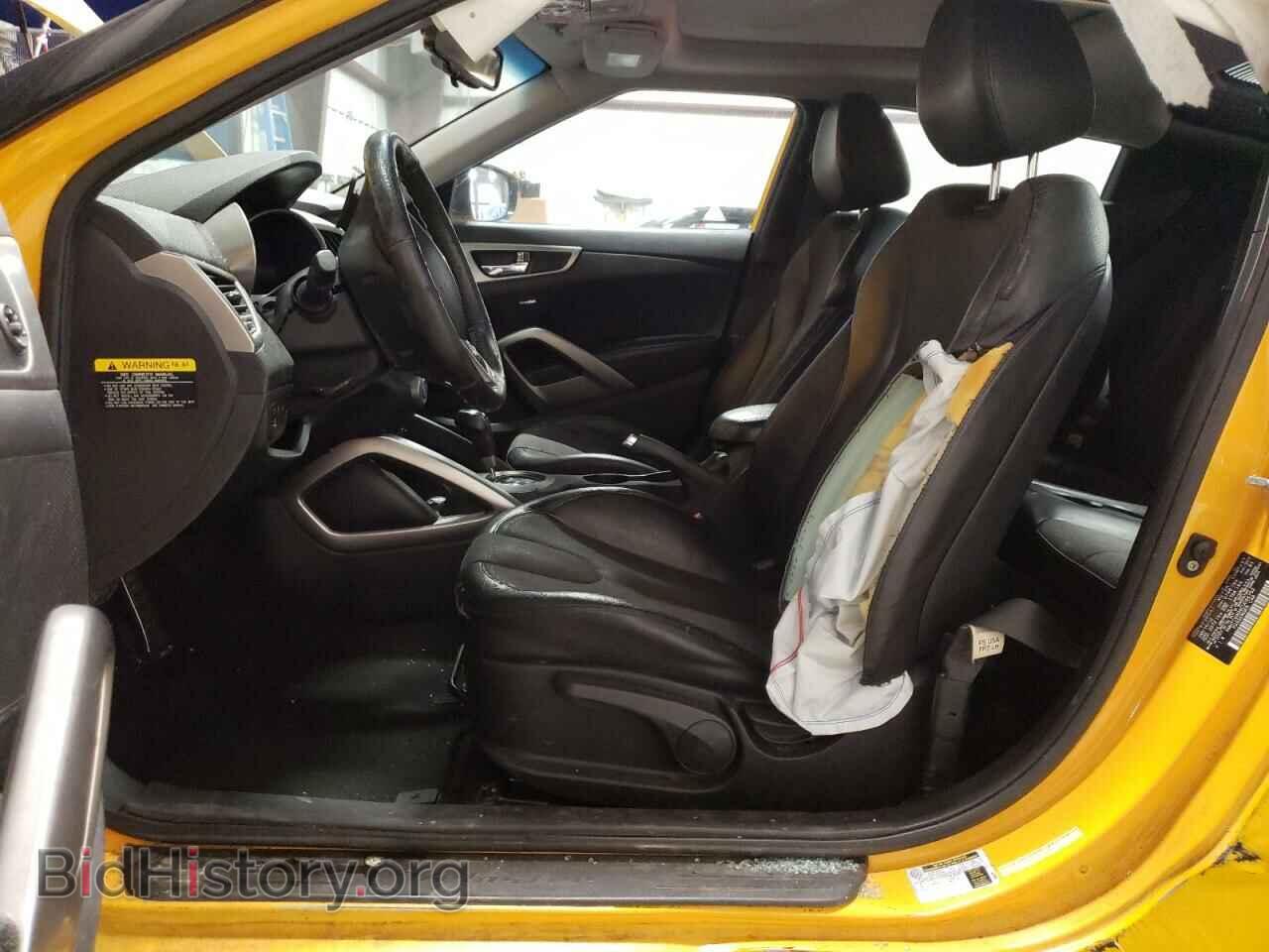 2012 HYUNDAI VELOSTER - VIN: KMHTC6AD4CU056752 - Фото 7