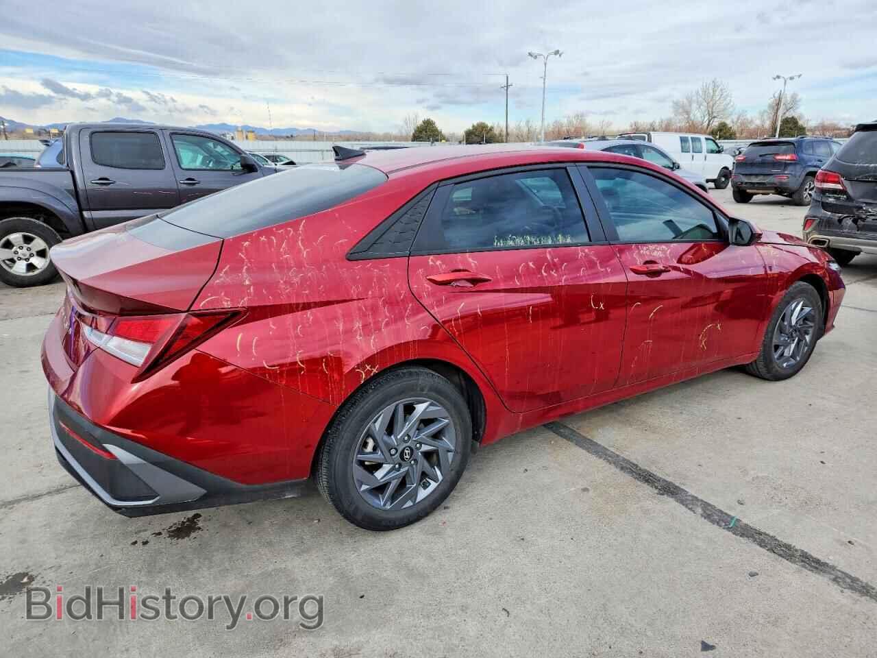 2024 HYUNDAI ELANTRA - VIN: KMHLM4DG4RU833575 - Фото 3