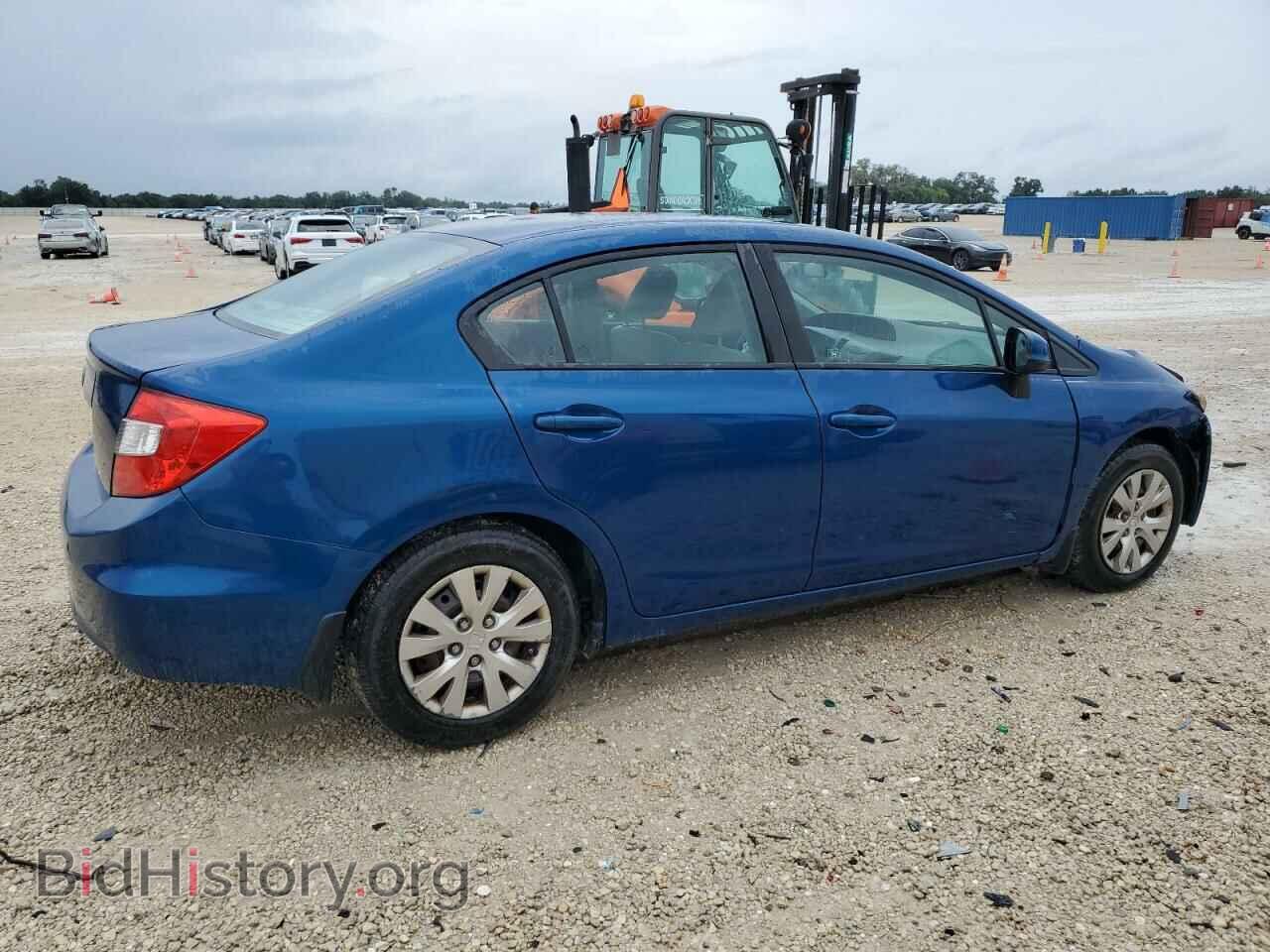 2012 HONDA CIVIC - VIN: 19XFB2F54CE042220 - Фото 3
