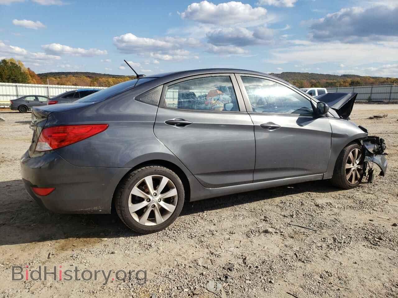 2013 HYUNDAI ACCENT - VIN: KMHCU4AE9DU343323 - Фото 3