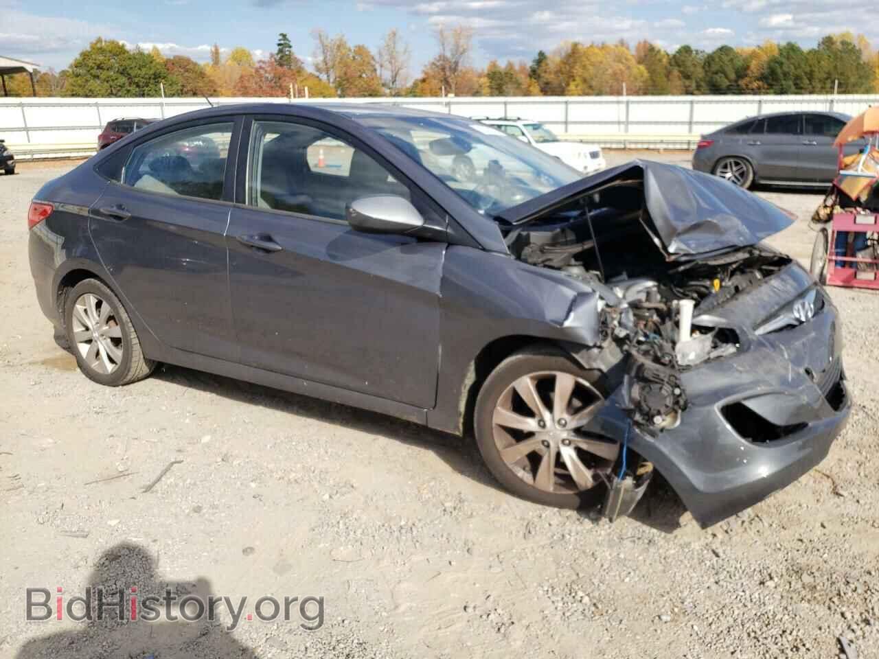 2013 HYUNDAI ACCENT - VIN: KMHCU4AE9DU343323 - Фото 4