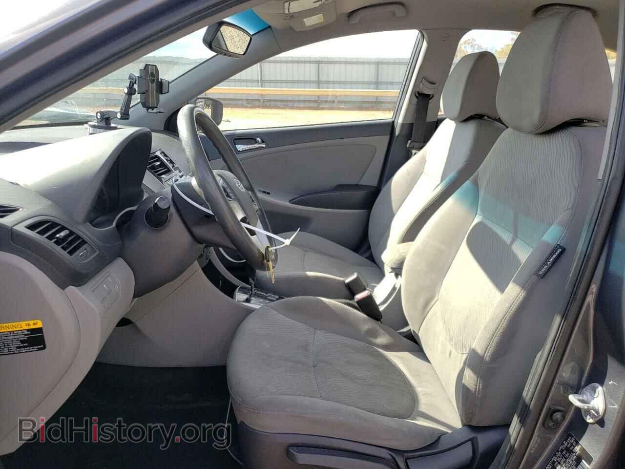 2013 HYUNDAI ACCENT - VIN: KMHCU4AE9DU343323 - Фото 7
