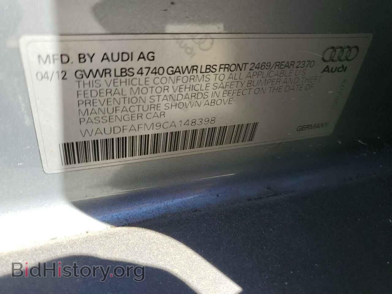 2012 AUDI A3 - VIN: WAUDFAFM9CA148398 - Photo 12