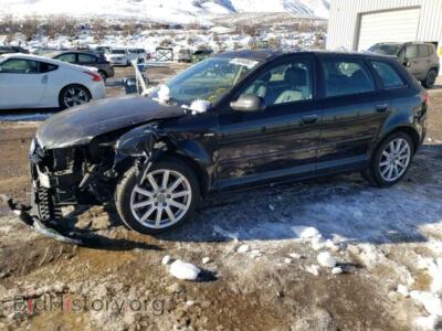 2012 Audi A3 A3 Premium, черный — VIN WAUKEAFM5CA021206, Copart