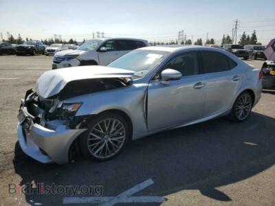 2015 Lexus IS IS 250, silver — VIN JTHBF1D22F5053737, Copart