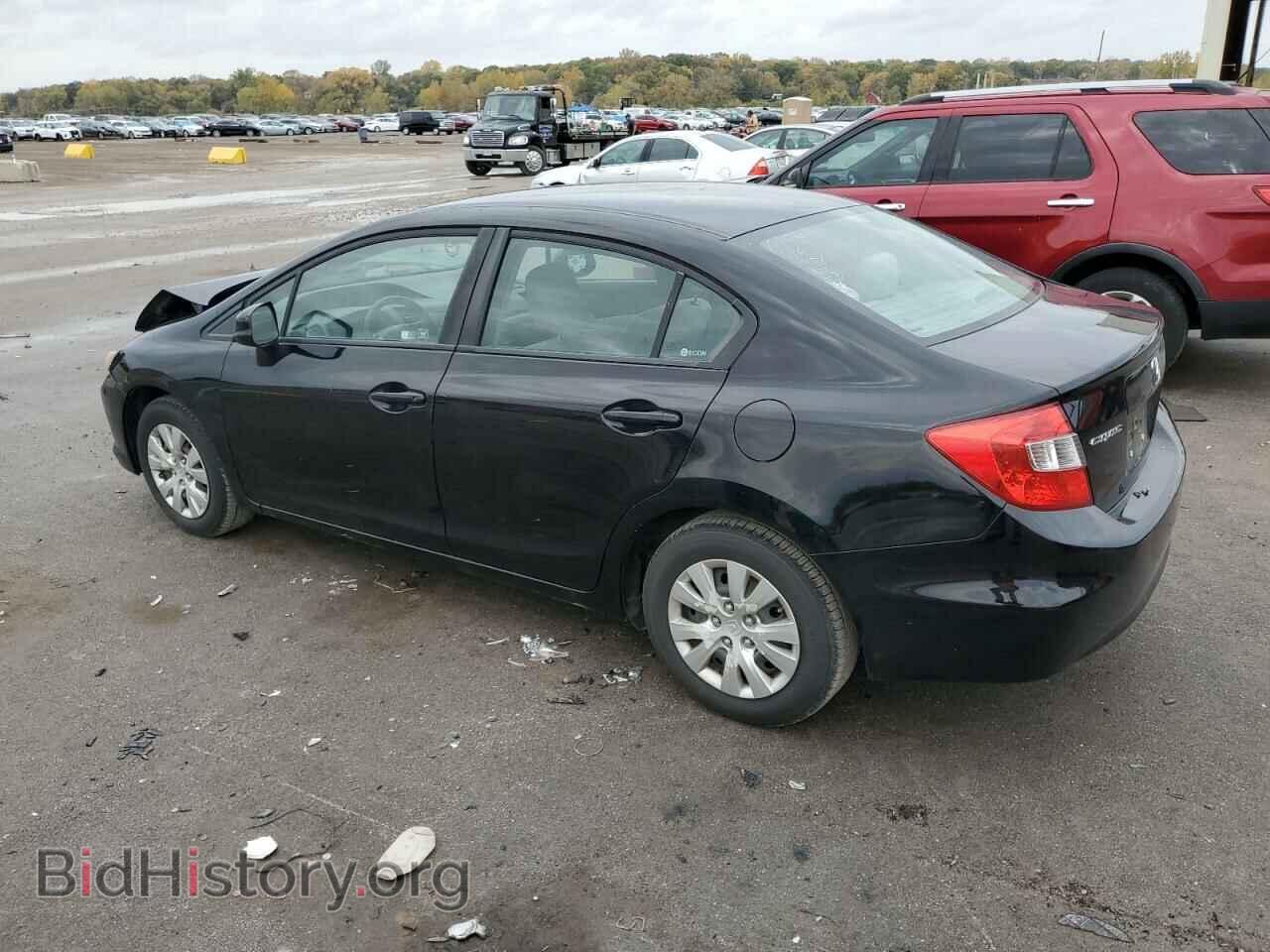 2012 HONDA CIVIC - VIN: 19XFB2F59CE007057 - Фото 2