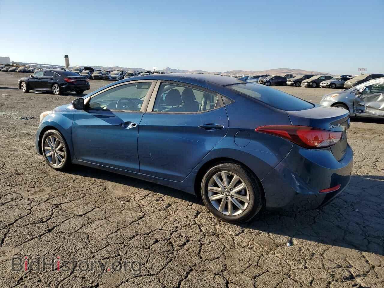 2014 HYUNDAI ELANTRA - VIN: KMHDH4AE1EU144874 - Photo 2