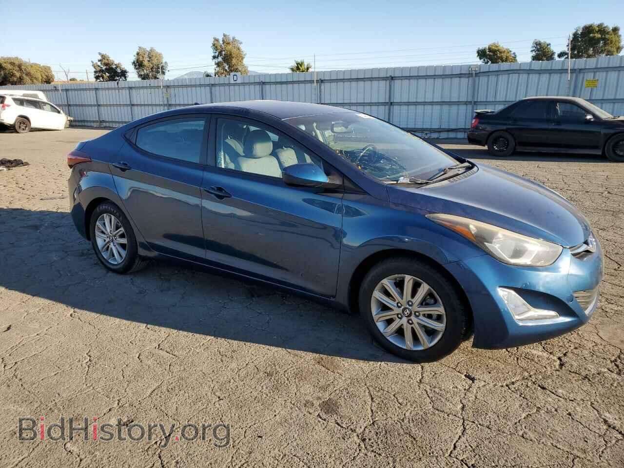 2014 HYUNDAI ELANTRA - VIN: KMHDH4AE1EU144874 - Photo 4