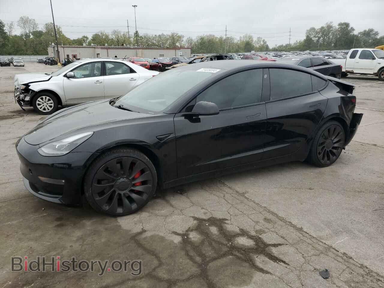 Фотография 5YJ3E1EC7MF975545 - TESLA MODEL 3 2021