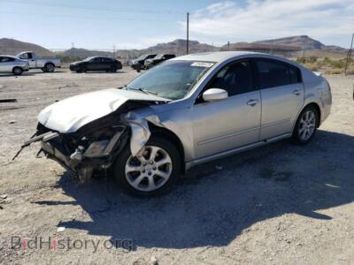 2007 Nissan MAXIMA Maxima SE, silver — VIN 1N4BA41E97C828117, Copart