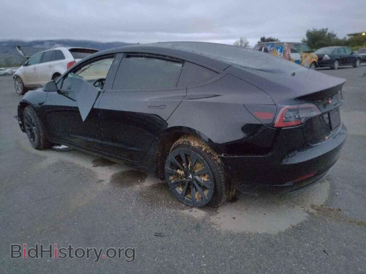 2022 TESLA MODEL 3 - VIN: 5YJ3E1EA4NF296672 - Фото 2