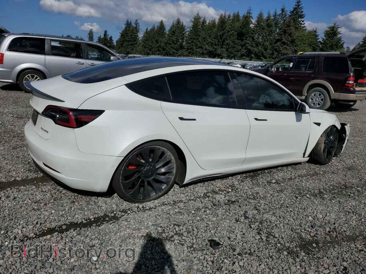 2021 TESLA MODEL 3 - VIN: 5YJ3E1EC5MF050309 - Фото 3