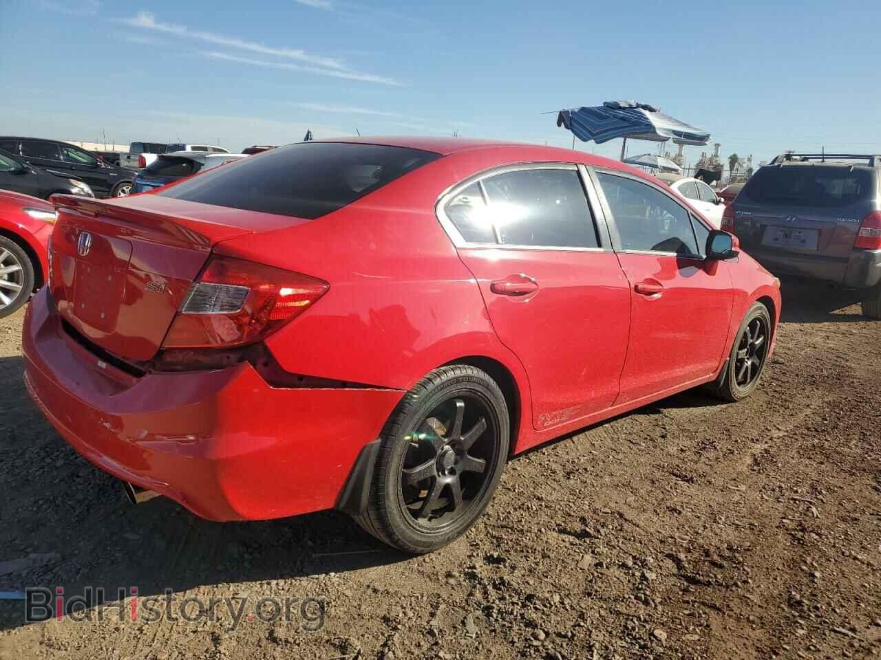 2012 HONDA CIVIC - VIN: 2HGFB6E54CH706434 - Фото 3