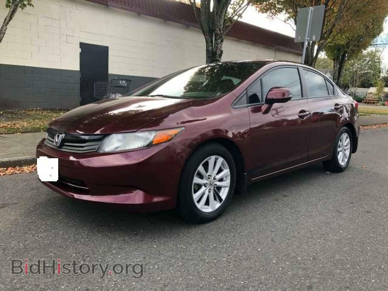 2012 HONDA CIVIC - VIN: 2HGFB2F8XCH512735 - Фото 2