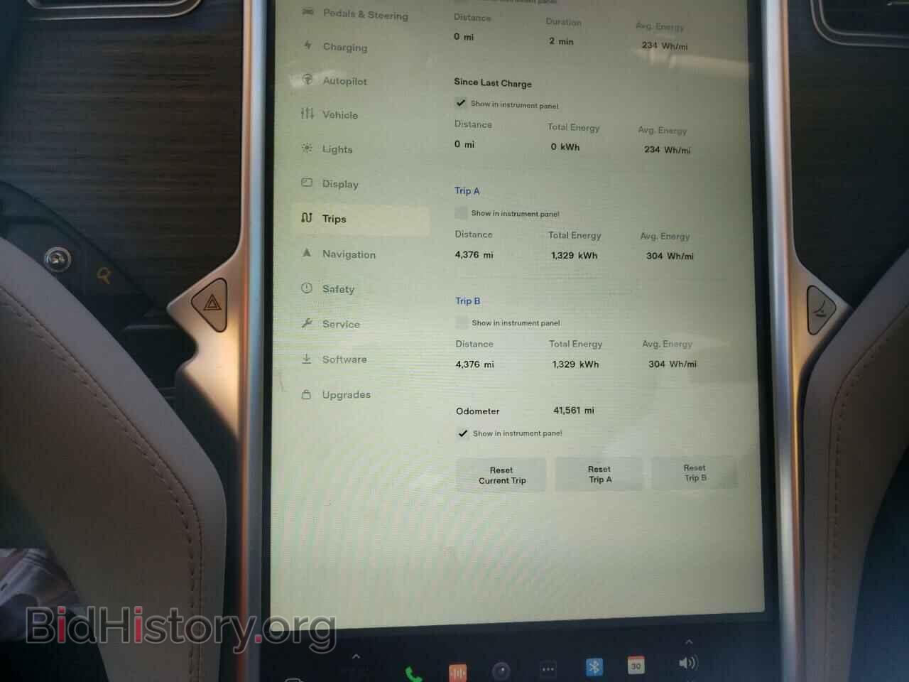 2014 TESLA MODEL S - VIN: 5YJSA1H17EFP50593 - Фото 9