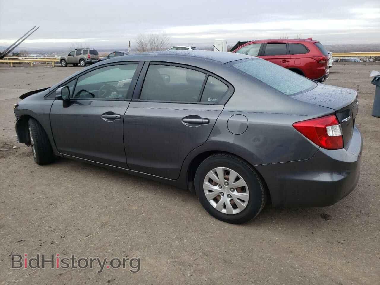 2012 HONDA CIVIC - VIN: 2HGFB2F55CH586389 - Фото 2