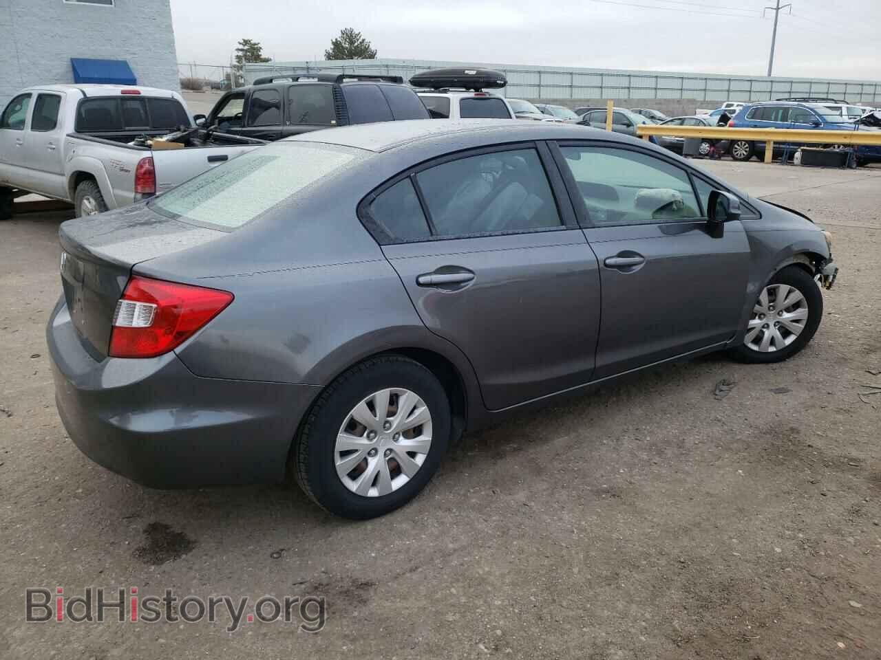 2012 HONDA CIVIC - VIN: 2HGFB2F55CH586389 - Фото 3