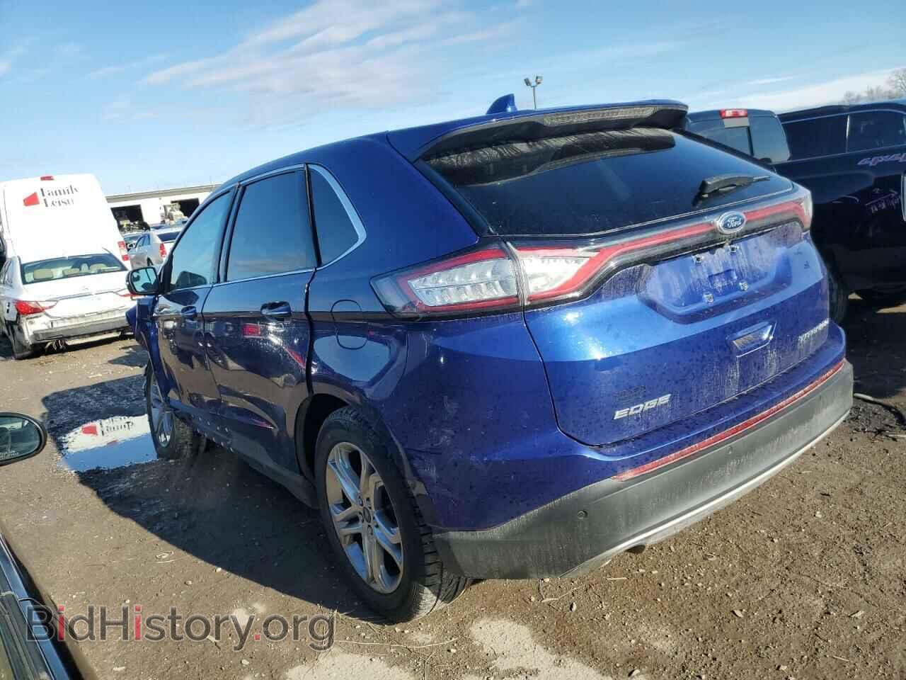 2015 FORD EDGE - VIN: 2FMTK3K86FBB13398 - Фото 2