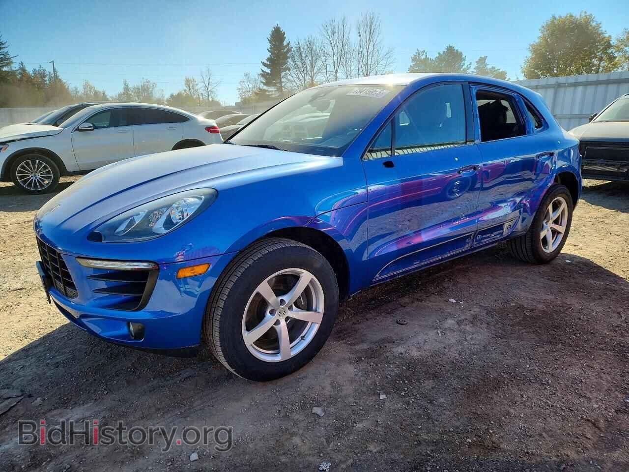 2017 Porsche MACAN (VIN WP1AA2A57HLB08535) — photo 1 of 14, Copart, damage: side