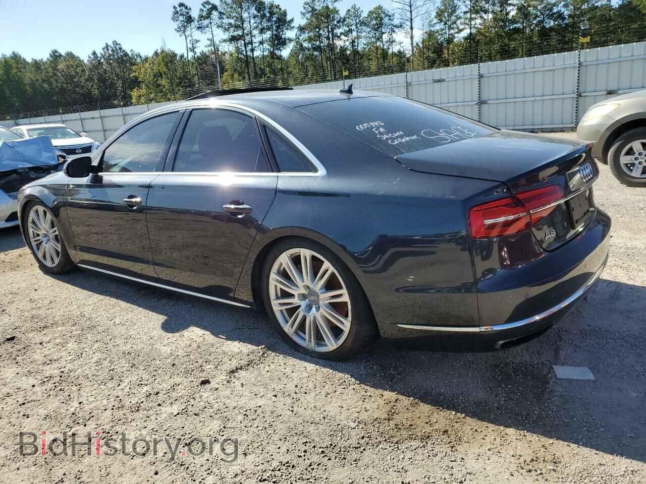 2015 AUDI A8 - VIN: WAUJGAFD4FN005145 - Фото 2