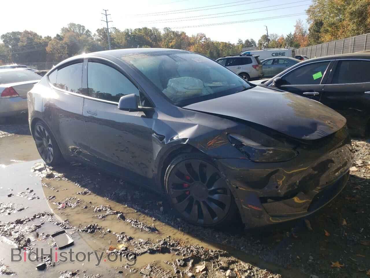 2022 TESLA MODEL Y - VIN: 7SAYGDEF7NF442059 - Фото 4