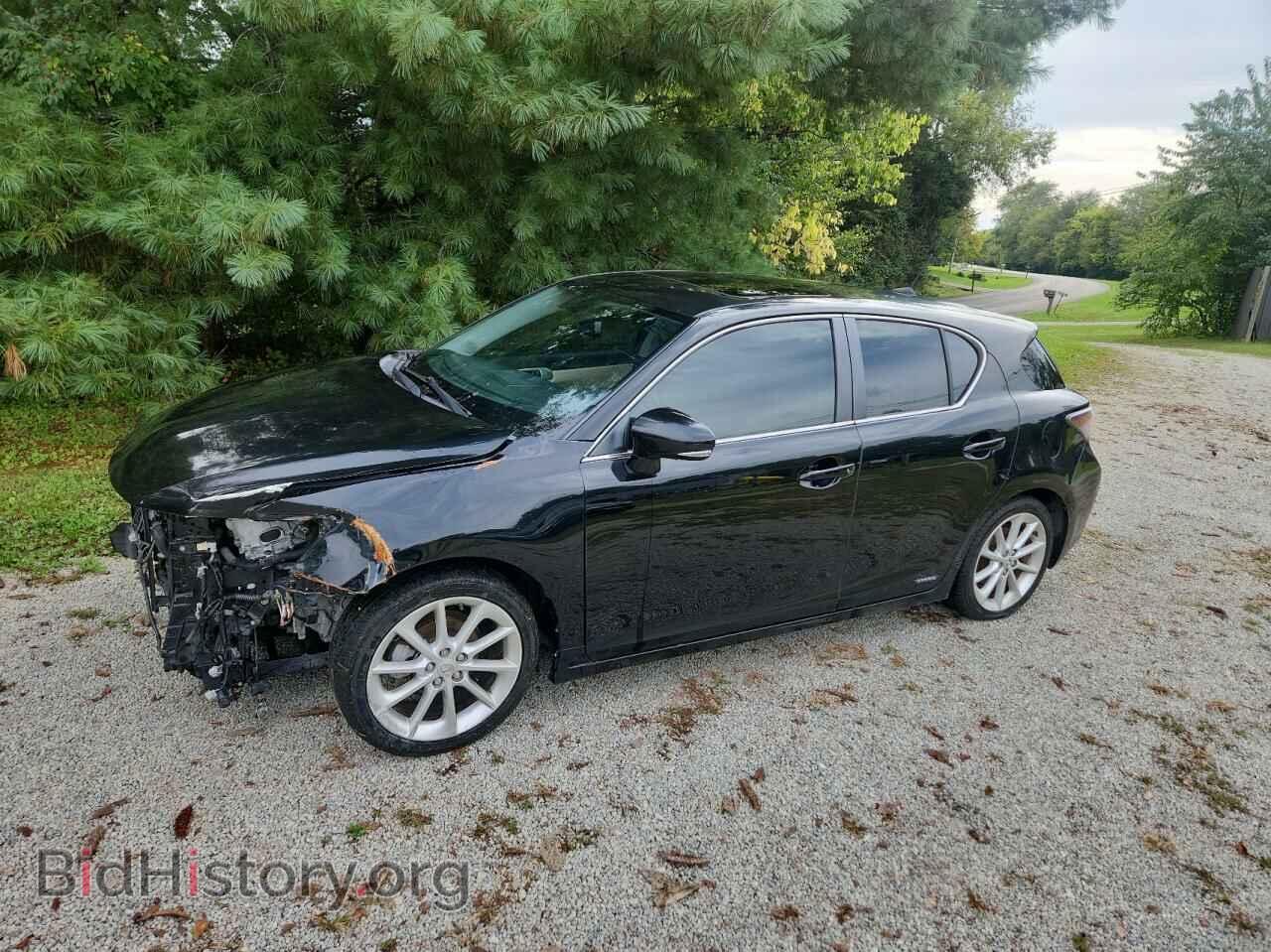 2012 LEXUS CT 200 - VIN: JTHKD5BH4C2105371 - Фото 2