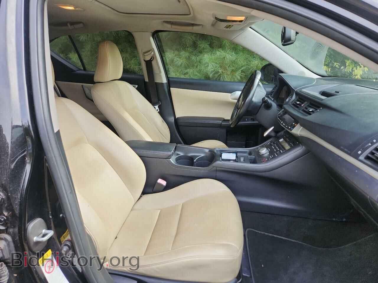 2012 LEXUS CT 200 - VIN: JTHKD5BH4C2105371 - Фото 5