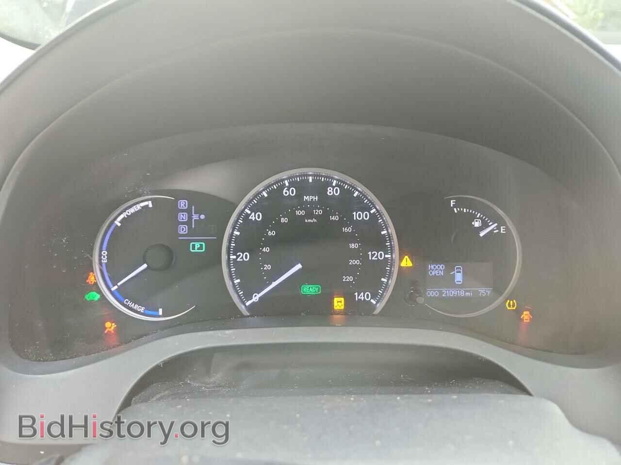 2012 LEXUS CT 200 - VIN: JTHKD5BH4C2105371 - Фото 8